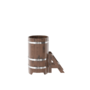 Купель BentWood овальная из дуба (0,59х1,06 м.), h=1,1 м. Мореная Премиум в наличии на сайте фото - 3 BentWood овальная из дуба (0,59х1,06 м.), h=1,1 м. Мореная Премиум купель фото фото - 3